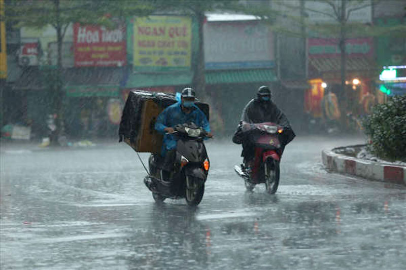 Dự báo thời tiết ngày 7/7: Bắc bộ có mưa to đến rất to