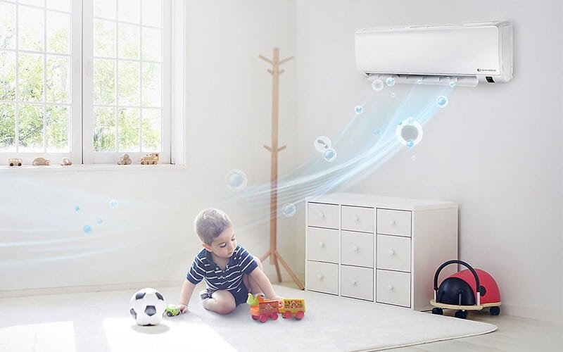 Sử dụng điều hòa đúng cách cho trẻ vào mùa hè