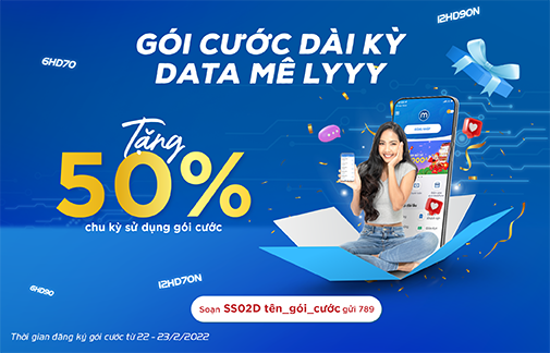 Ưu đãi dài kỳ, data mê ly