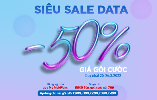 Thỏa sức bùng cháy - Lướt mạng nóng máy với siêu sale data