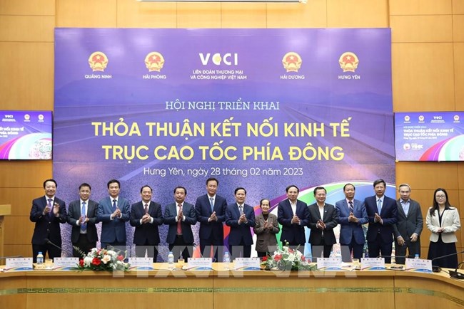 4 tỉnh, thành phố khu vực Đông Bắc thúc đẩy kết nối kinh tế trục cao tốc phía Đông.