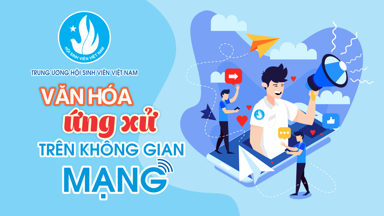 Ứng xử văn minh trên không gian mạng