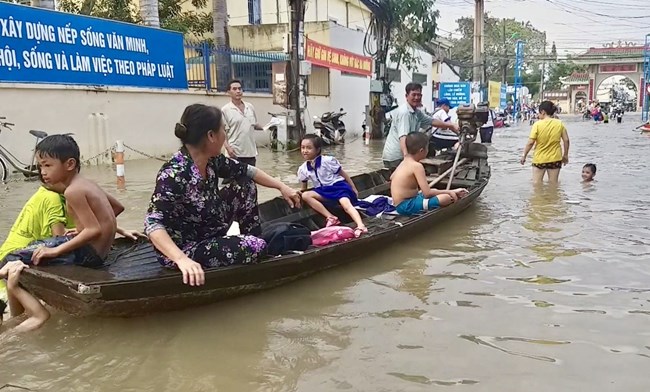  Các tỉnh đồng bằng sông Cửu Long lên phương án ứng phó đợt triều cường cao nhất trong năm