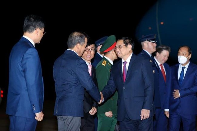 Thủ tướng Phạm Minh Chính bắt đầu những hoạt động đầu tiên trong chuyến công tác Hoa Kỳ