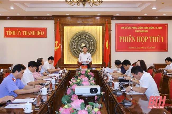 Thanh Hóa tăng cường đấu tranh phòng chống tội phạm tham nhũng