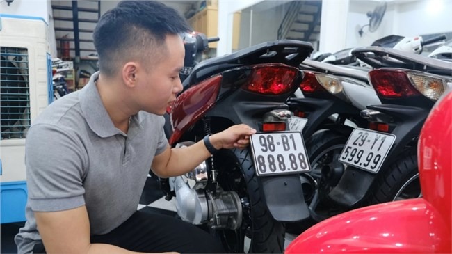 Bộ Công an đề xuất mở rộng đấu giá biển số xe máy với mức khởi điểm từ 5 triệu đồng