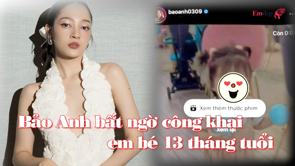 HOT: Bảo Anh bất ngờ công khai bé gái 13 tháng tuổi, khoe khéo thiên thần đã biết đi