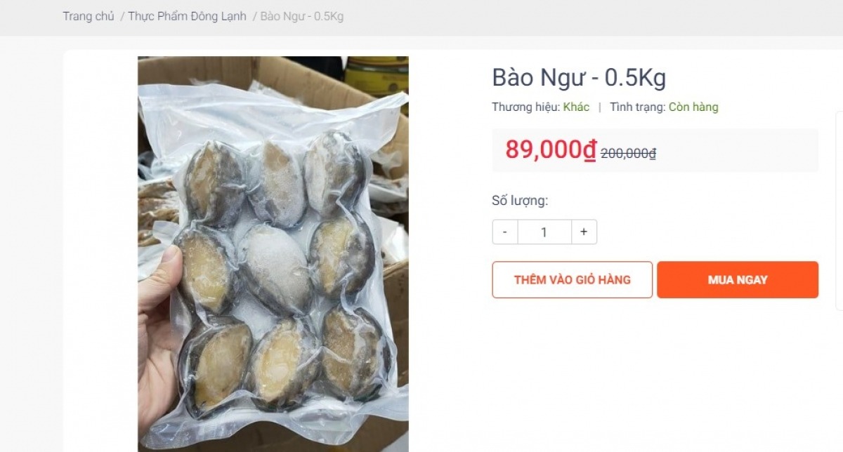 Vì sao bào ngư có giá rẻ giật mình?