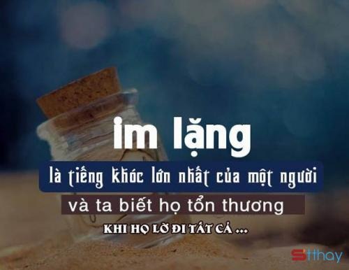Đừng để cuộc yêu ở trong im lặng