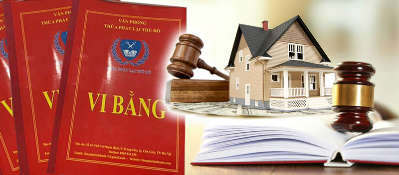 Lập vi bằng tại văn phòng thừa phát lại