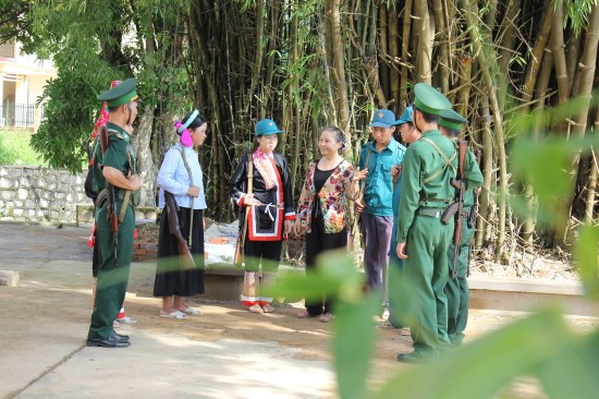 Đồn Biên phòng Bắc Sơn tăng cường phổ biến, giáo dục pháp luật cho người dân biên giới