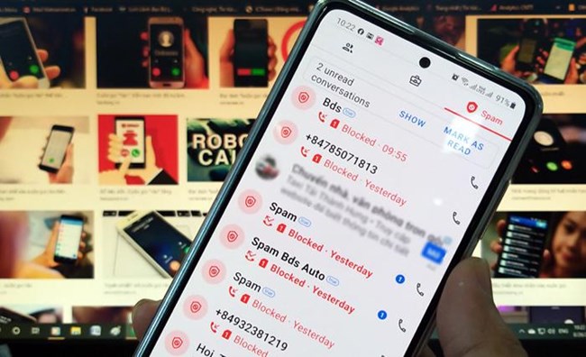 Từ hôm nay, 1/11, người dân có thêm một lựa chọn để phản ánh tin nhắn rác, cuộc gọi rác, cuộc gọi có dấu hiệu lừa đảo