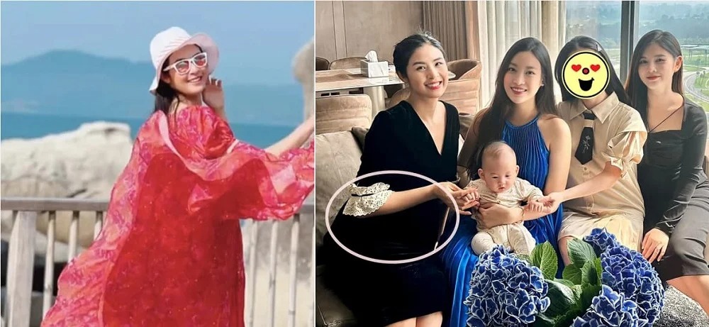 5 tháng sau đám cưới, Hoa hậu Ngọc Hân liên tiếp lộ bằng chứng có bầu nhưng chưa chịu thừa nhận