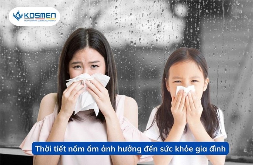 Mưa mù và nồm ẩm: Trạng thái phổ biến ở miền Bắc ảnh hưởng đến cuộc sống và sức khỏe của người dân