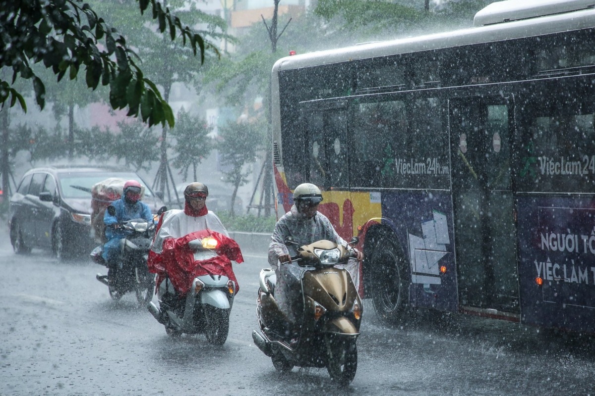 Dự báo thời tiết ngày 13/9: Mưa lớn ở Bắc Bộ và Bắc Trung Bộ