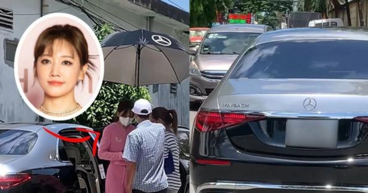 Hari Won đi xế sang 9 tỷ, đến tận phim trường Rap Việt thăm Trấn Thành
