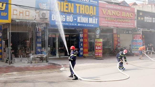 Bắc Giang phòng chống cháy nổ trong dịp hè nắng nóng