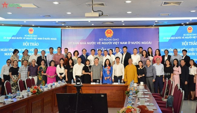 Tôn vinh, gìn giữ và phát huy tiếng Việt trong cộng đồng người Việt Nam ở nước ngoài