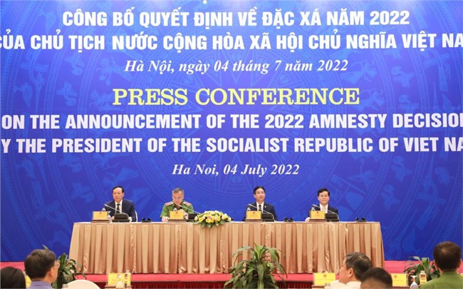 Đặc xá năm 2022: Minh bạch, công khai, đảm bảo đúng người, đúng đối tượng