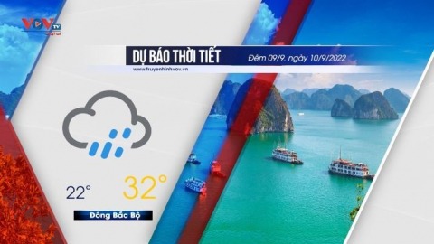 Dự báo thời tiết ngày 10/9: Nhiều nơi trên cả nước mưa to đêm Trung thu