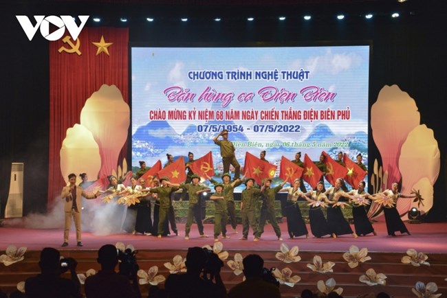 Chương trình nghệ thuật “Bản hùng ca Điện Biên” kỷ niệm 68 năm chiến thắng Điện Biên Phủ, ngày 7/5/1954