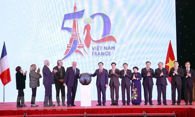 Kỉ niệm 50 năm ngày thiết lập quan hệ Ngoại giao Việt Nam – Cộng hòa Pháp