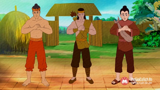 Tình yêu lao động qua truyện cổ tích "Ơn bố mẹ"